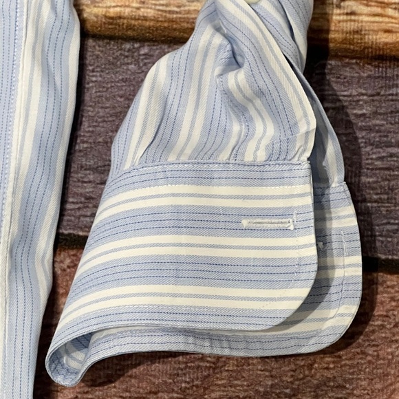 Brooks Brothers Dress Shirt Button Down Mens Striped Long Sleeve - Picture 3 of 6